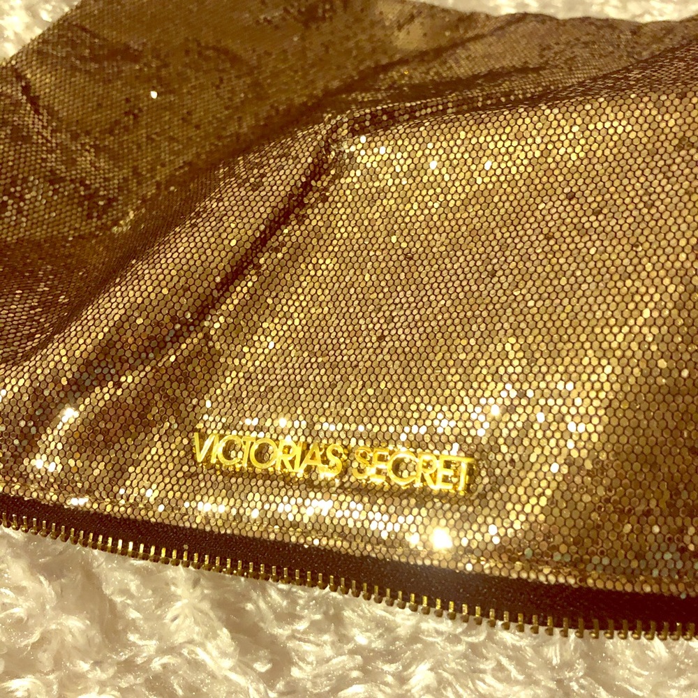 Victoria’s Secret sequin bling make up bag